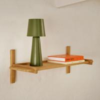 Kave Home Wandplank 'Sitra' Eikenhout, 110cm - thumbnail