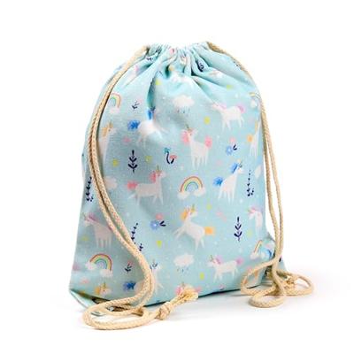 Unicorn Magic Canvas Trekkoord Rugtas