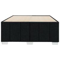 Bedframe zonder matras 120x190 cm stof zwart - thumbnail