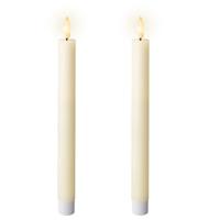 Lumineo leddinerkaars d2h24cm 2st creme - thumbnail