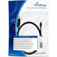 MediaRange MRCS186 HDMI kabel 2 m HDMI Type A (Standaard) HDMI Type D (Micro) Zwart - thumbnail