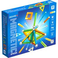 Geomag magnetische stokken edelstenen set 32-delig - thumbnail