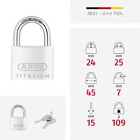 ABUS Hangslot 64Ti/45 - 64TI/45 - 64TI/45 - thumbnail