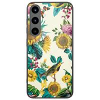 Samsung Galaxy S25 glazen hardcase - Sunflowers - thumbnail