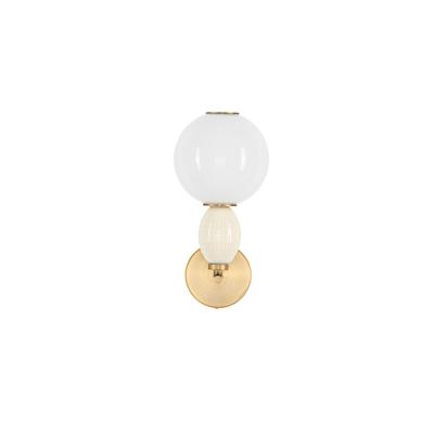 Lyora WandlampObrie goud met wit - 9009353