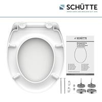 Schutte Duroplast WC-bril WHITE met soft-close en quick-release
 82300 - thumbnail