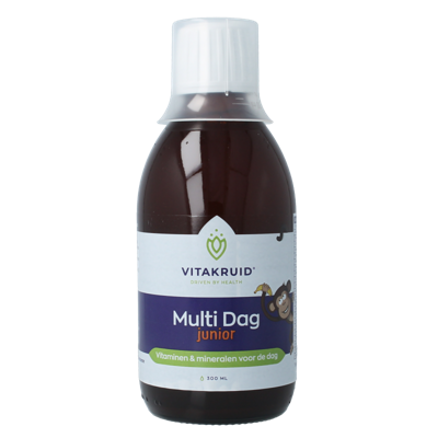 Vitakruid Multi Dag Junior 100% Vegan Druppels Vitakruid Multi Dag Junior 100% Vegan Druppels