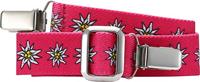 Playshoes riem elastisch met clip roze bloemen junior maat 2 - thumbnail