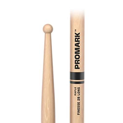 ProMark RBM625LRW Finesse 2B Long Maple drumstokken met houten tip ProMark RBM625LRW Finesse 2B Long Maple drumstokken met houten tip