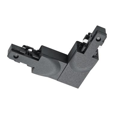 Trio 2-fase hoekverbinderDuoline L-connector aarde buiten zwart - 702232A