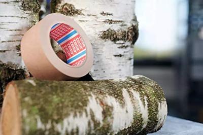 Tesa Verpakkingstape papier | zeemleer | lengte 50 m | breedte 50 mm | 6 stuks - 04713-00000-00 04713-00000-00