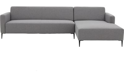 Goossens Bank Key West grijs, stof, 3-zits, modern design