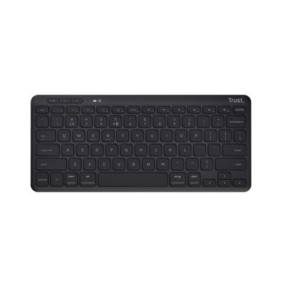 Draadloos toetsenbord Trust 25059 Zwart Qwerty Spaans - thumbnail