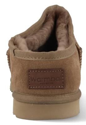Warmbat Pantoffels Conner CNR421055 Bruin-43 maat 43