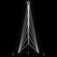 VidaXL Led-kerstboom 861 leds koud wit 478 cm - thumbnail