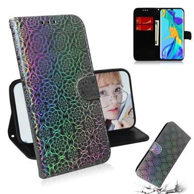 Voor Huawei P30 Pro effen kleur kleurrijke magnetische Buckle horizontale Flip PU lederen draagtas met houder & kaartsleuven & portemonnee & Lanyard (