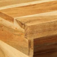 Tv-wandmeubelen 2 st massief acaciahout - thumbnail