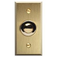 Grothe 55595 Belknop Messing (geborsteld)