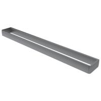 Haceka Aline Handdoekhouder 61cm Aluminium Geborsteld Grijs 1208698 - thumbnail