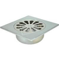 Wiesbaden Chroom ABS doucheput 14x14 onder 40mm - thumbnail