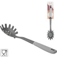 Sola pasta lepel grijs 34 cm | 48 stuks - thumbnail