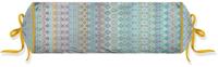 Pip Studio Pip Studio Ashanti Roll Cushion - Blauw 22x70 cm - thumbnail