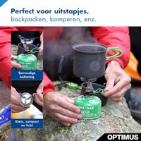 Optimus Crux Lite Brander Aluminium - thumbnail