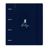 Ringmap El Pulpo Marineblauw 27 X 32 X 4 cm - thumbnail