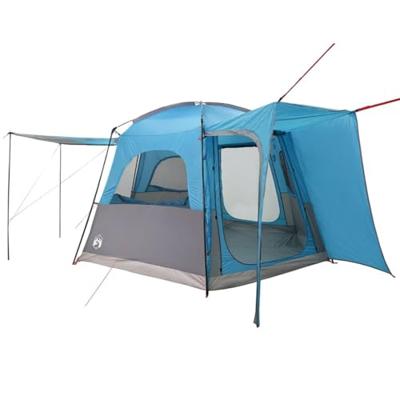Autotent 4-persoons waterdicht blauw - thumbnail