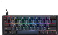 Ducky one 3 pro mini rgb mechanisch gaming toetsenbord (zwart, us lay-out (qwerty), cherry mx2a brown, 60%, rgb led, double-shot pbt, quack mechanics, hot swap) - thumbnail