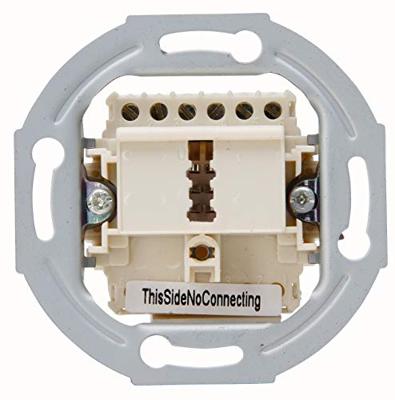 Kopp 33369390 TAE-contactdoos Inzetstuk 1 stuks Aluminium 1 stuk(s)