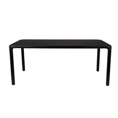Zuiver Eettafel 'Storm' Essenhout, 180 x 90cm, kleur Zwart