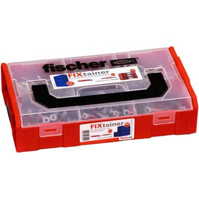 Fischer 561472 FIXtainer DuoPower / DuoSeal + S Assortimentsdoos pluggen 210 onderdelen