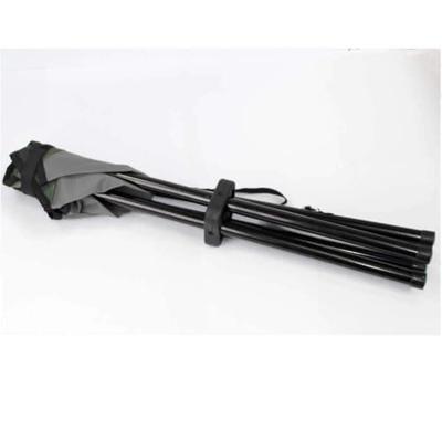 Stealth Gear STEALTH GEAR - klappbarer Stuhl 4 Beine Klapkrukje Zwart, Zilver SGCS4L