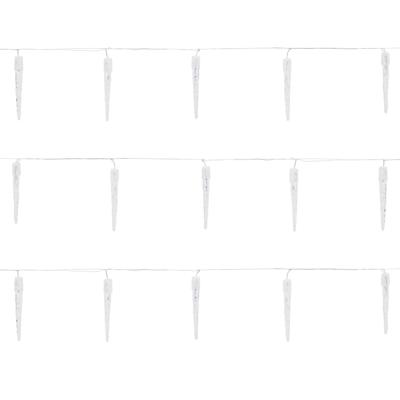 S.I.A. Kerstverlichting IJspegels 6M 40 LEDs IP44 + Timer