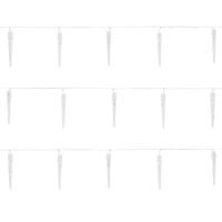 S.I.A. Kerstverlichting IJspegels 6M 40 LEDs IP44 + Timer - thumbnail