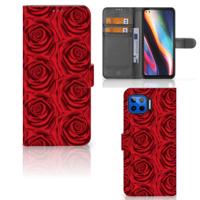Motorola Moto G 5G Plus Hoesje Red Roses - thumbnail