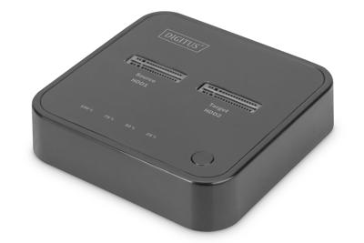 Digitus DA-71545 USB-C 3.2 Gen 2 M.2 PCIe NVMe, M.2 Harde schijf-dockingstation Met clone-functie