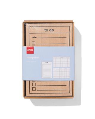HEMA Stempelset journalling - 3 stuks