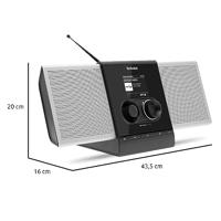 TechniSat MULTYRADIO 600 CD IR Internetradio DAB+, VHF (FM) Bluetooth, Internetradio, LAN, USB, WiFi, CD, FM, DAB+, MP3 Spotify, Multiroom ondersteuning, - thumbnail