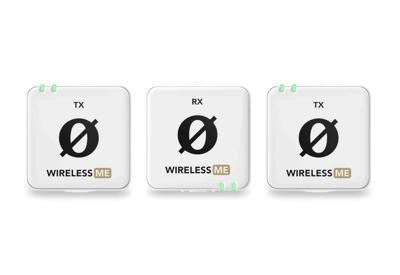 RØDE Wireless ME Dual draadloze dasspeldmicrofoon wit