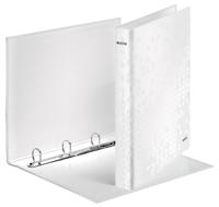 Ringband Leitz WOW A4 maxi 4-rings D-mechaniek 25mm wit - thumbnail