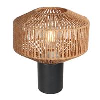 Steinhauer TafellampRopex met rotan kap Ø23cm - 4500ZW - thumbnail