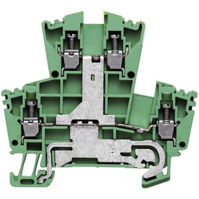 Weidmüller 1036300000-1 Randaardeleidingklem 2-etages Schroeven Groen-geel 1 stuk(s)