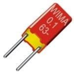 Wima MKS0C021000B00KSSD 1 stuk(s) MKS-foliecondensator Radiaal bedraad 0.01 µF 63 V/DC 20 % 2.5 mm (l x b x h) 4.6 x 2.5 x 7 mm - thumbnail