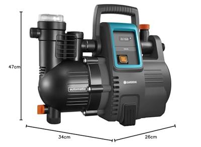Gardena Comfort Hydrofoorpomp 4000/5E - 1100W, 4,5 bar, 4000 l/u, RVS Constructie - Watermanagement - thumbnail