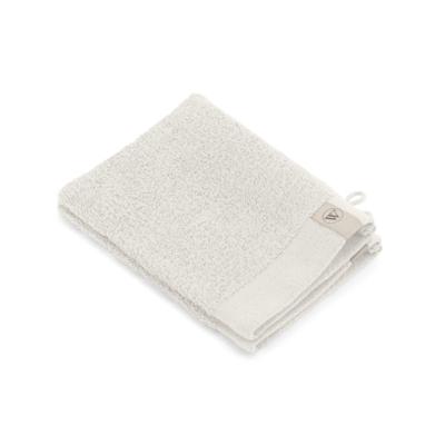 Walra washand soft cotton kiezel grijs set van 2 (beige)