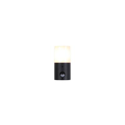 Searchlight WandlampColorado enkel zwart met sensor - 39220BK-PIR