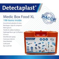 Detectaplast EHBO-koffer Medic Box Food XL, HACCP inhoud tot 30 personen - thumbnail
