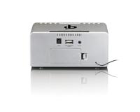 Lenco cr-550 klokradio zilver - thumbnail